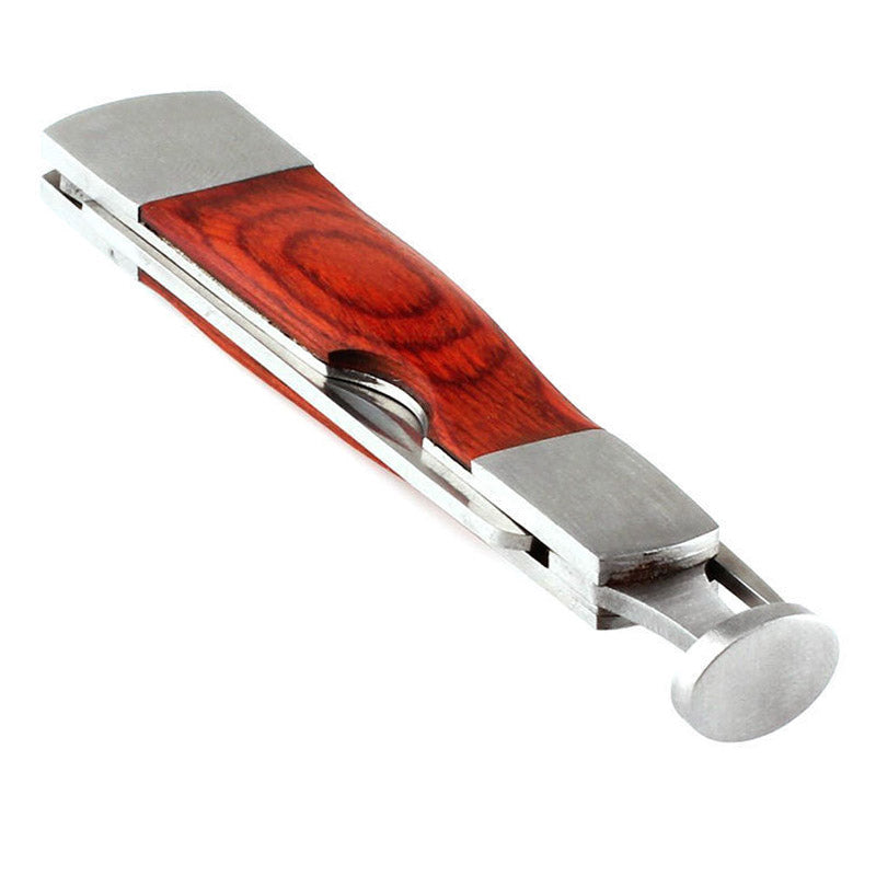 1 Set Multifunction Red Wood Smoking Pipe