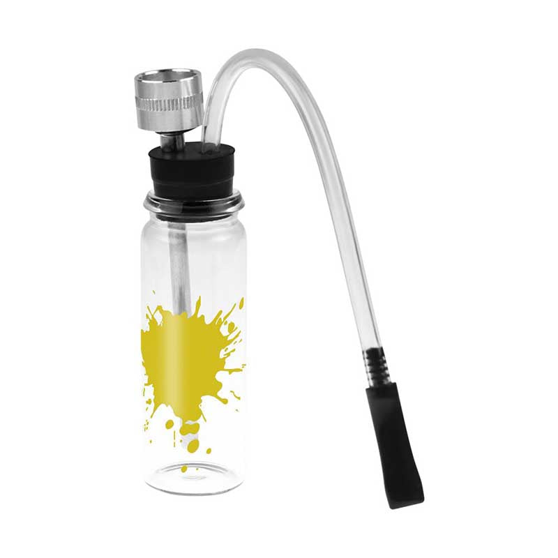 Clear Mini Glass Hookah Pipe