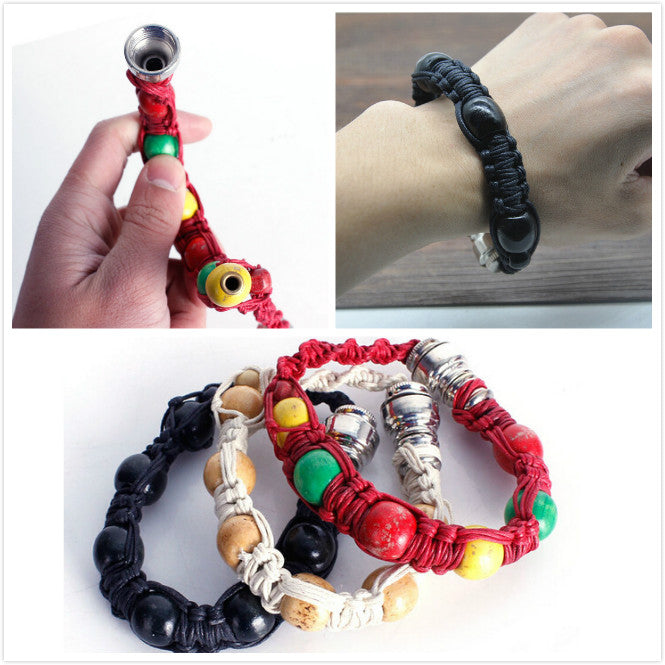 Metal Bracelet Smoking Pipe