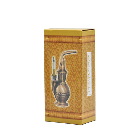 Copper Color Smoking Bottle Pipe