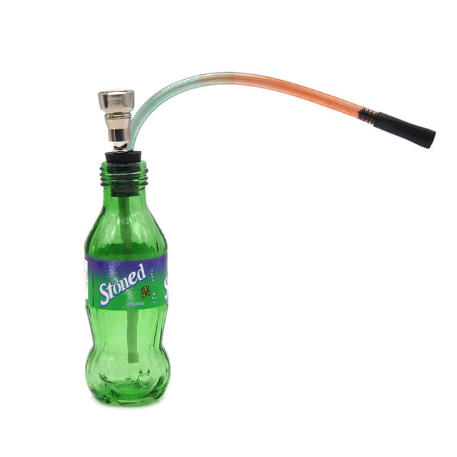 Portable Bottle Smoke Pipe